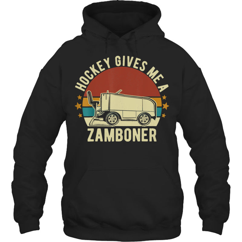 BlackHoodieHockeyGivesMeAZambonerFunnyGiftForIceHockeyFanIceHockeyPlayer