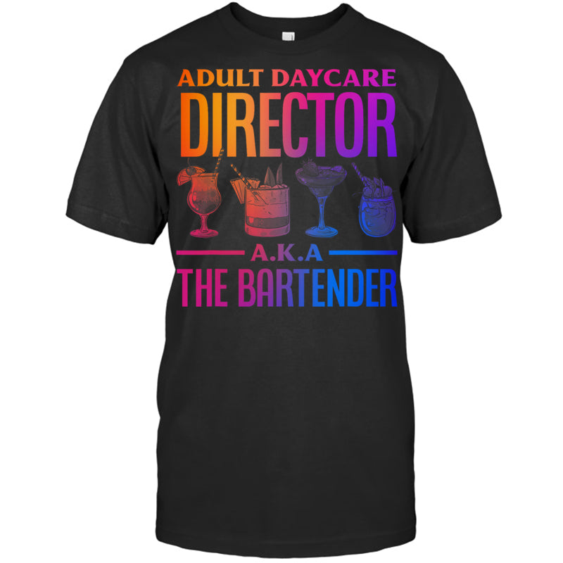 BlackTshirtAdultDaycareDirectorA