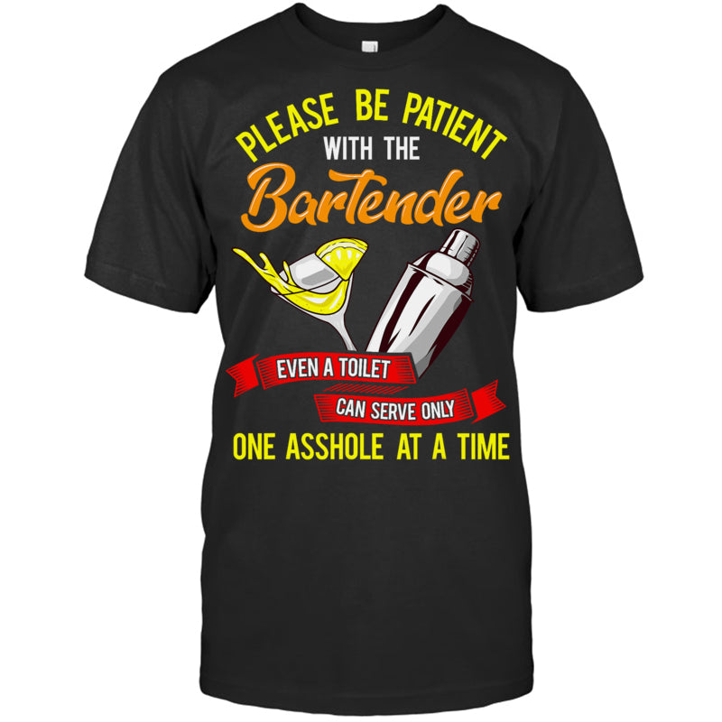 BlackTshirtBartenderBarOwnerFunnyBartendingGiftBartenderTShirt