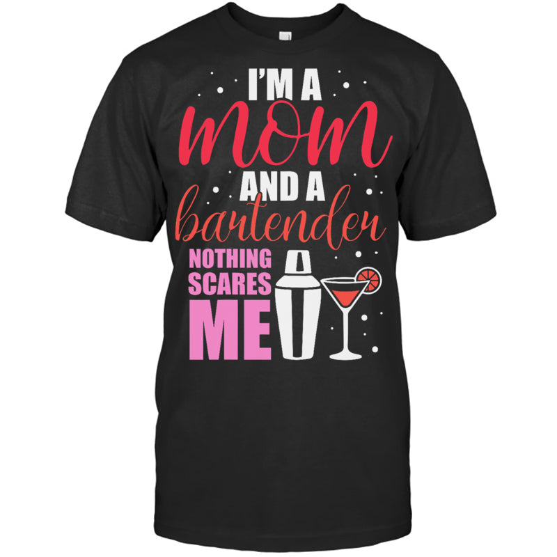 BlackTshirtI_mAMomAndABartenderNothingScaresMeGiftForBartenderV2