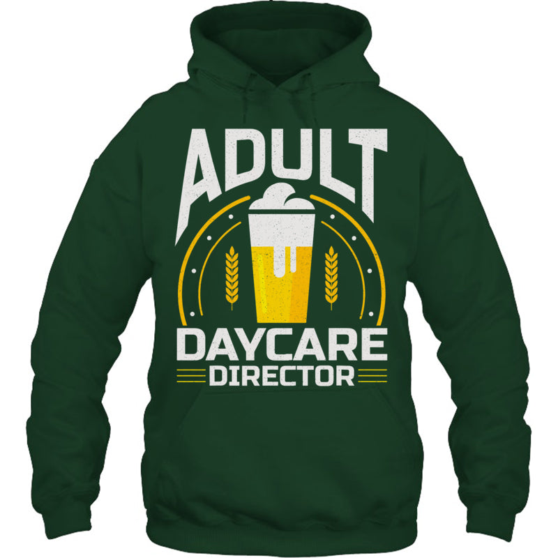 ForestGreenHoodieAdultDaycareDirectorGiftForBartender