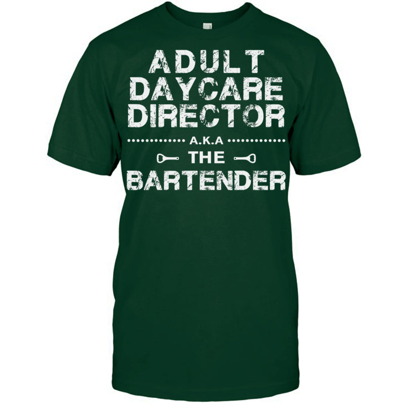 ForestGreenTshirtAdultDaycareDirectorA