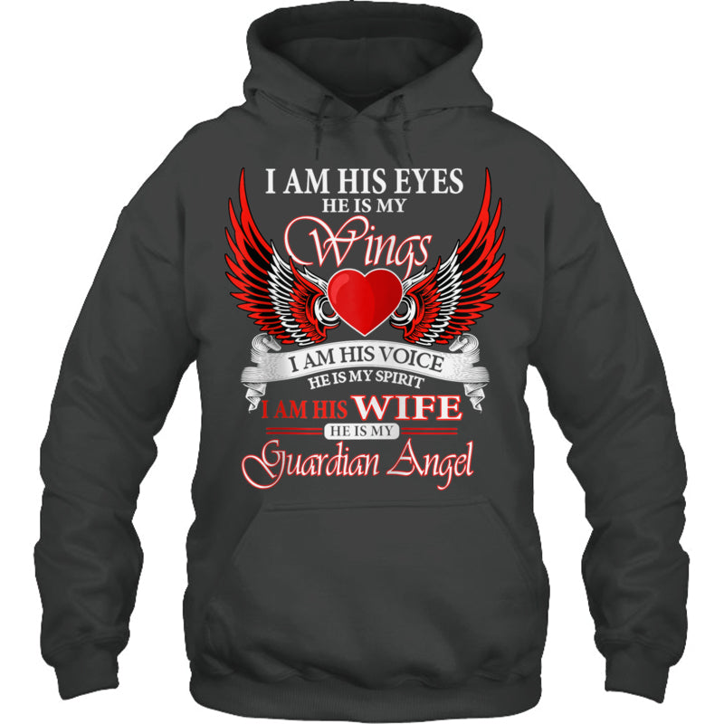 HeatherDarkGreyHoodieIAmHisWifeHeIsMyWingsMyGuardianAngelHeaven