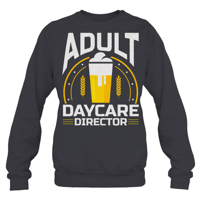 HeatherDarkGreySweatshirtAdultDaycareDirectorGiftForBartender