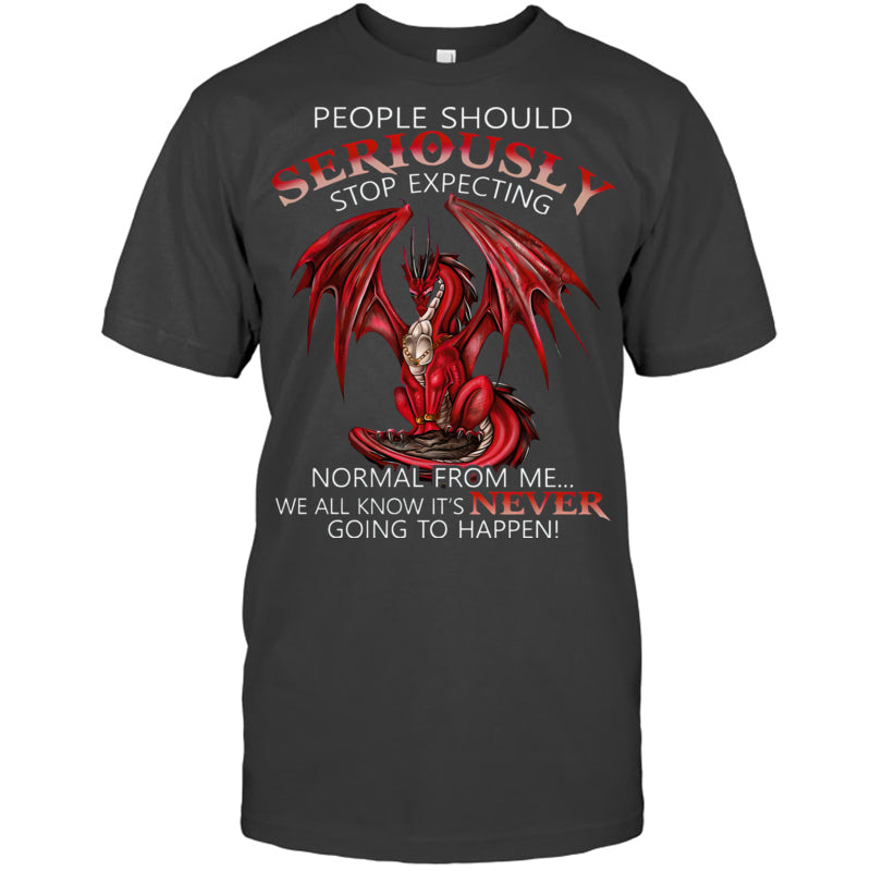 HeatherDarkGreyTshirtPeopleShouldSeriouslyStopExpectingGiftForDragonLovers