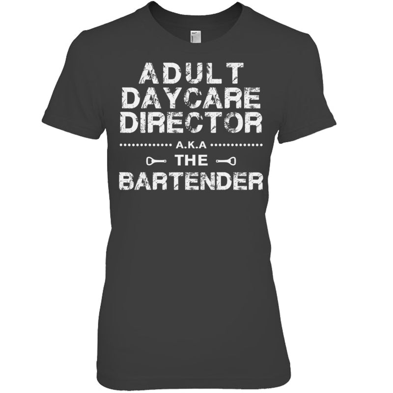 HeatherDarkGreyWomanTshirtAdultDaycareDirectorA