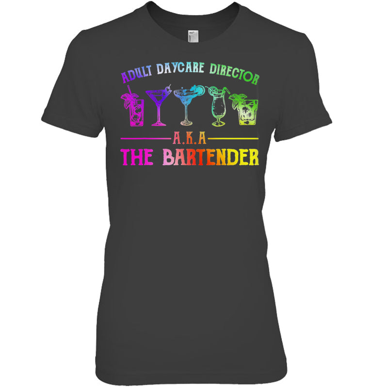 HeatherDarkGreyWomanTshirtAdultDaycareDirectorA