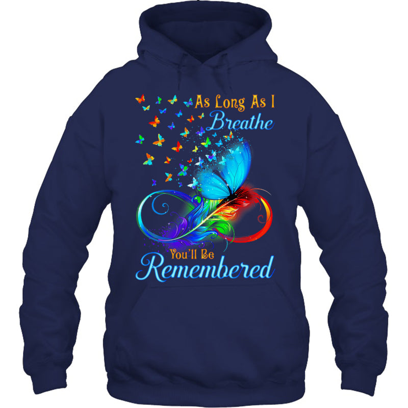 NavyHoodieAsLongAsIBreatheYou_llBeRememberedButterflyHeaven