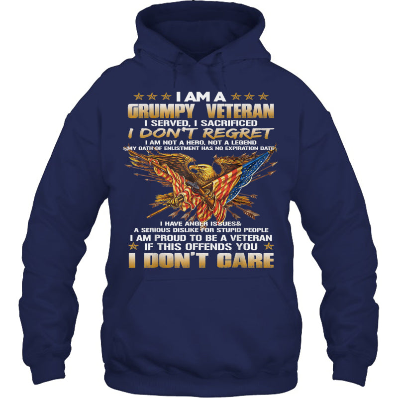 NavyHoodieIAmAGrumpyVeteranIServedISacrificedIDon_tRegretGiftForVeteran