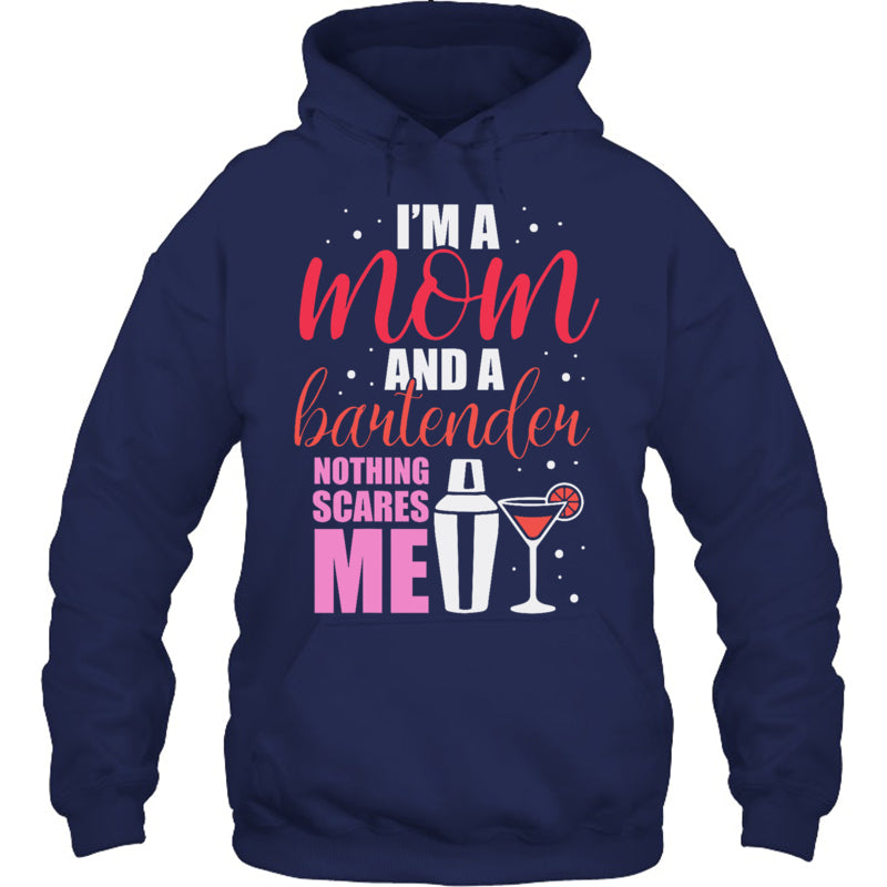 NavyHoodieI_mAMomAndABartenderNothingScaresMeGiftForBartenderV2