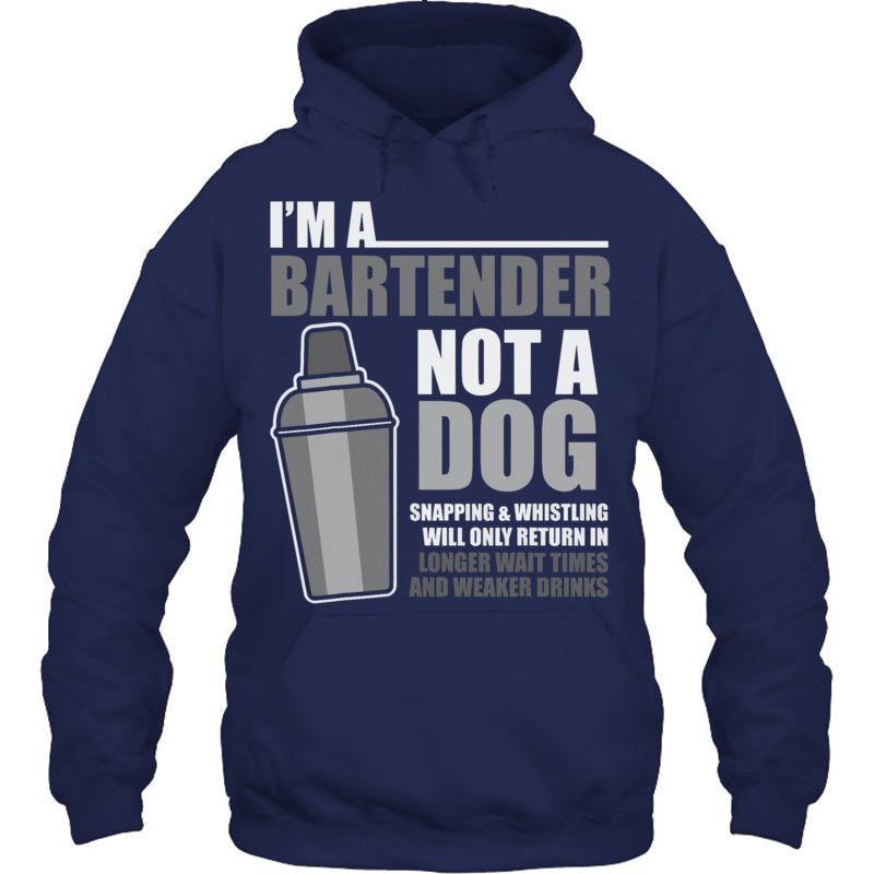 NavyHoodieMixologistImABartenderNotADogBartenderBartendingBartenderTShirt
