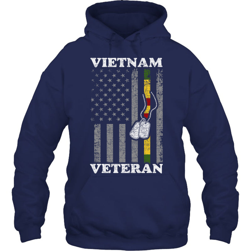 NavyHoodieVietnamVeteranUSFlagGiftVietnamWarVetVeteranGiftForVeteranV2