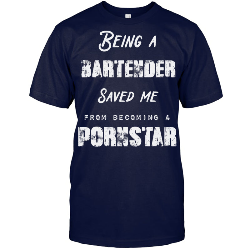 NavyTshirtBeingABartenderSavedMeFromBecomingAPornstarGiftForBartender