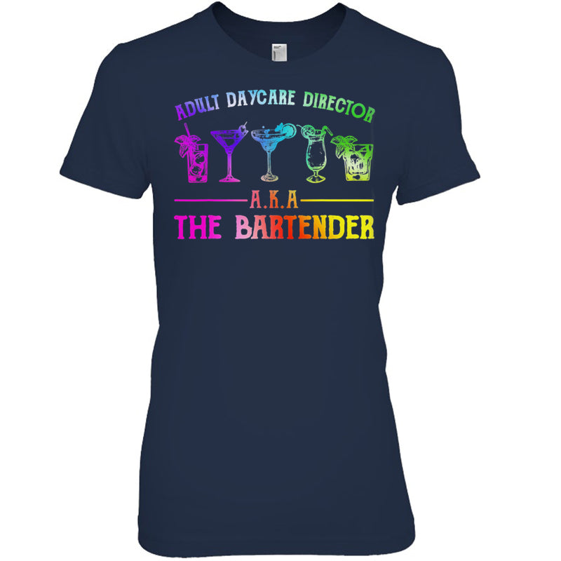 NavyWomanTshirtAdultDaycareDirectorA