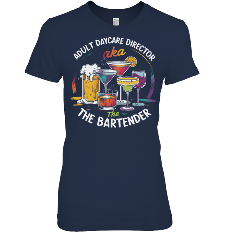 NavyWomanTshirtAdultDaycareDirectorA