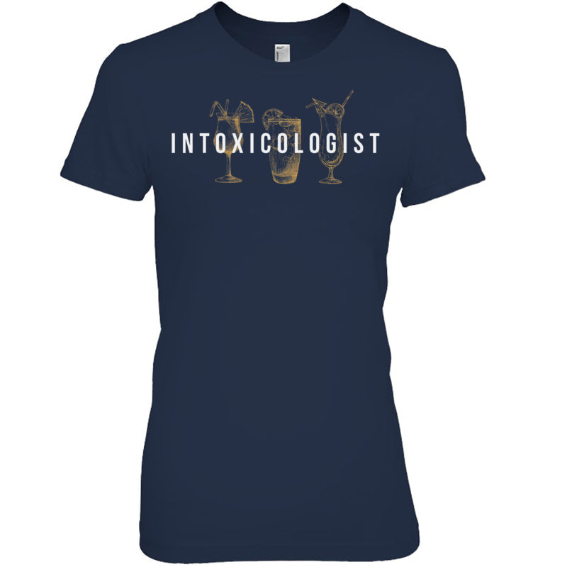 NavyWomanTshirtIntoxicologistBartenderTapsterBartendingBarPubOwnerGiftForBartender
