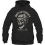 BlackHoodieSpittinChicletsHockeyClubSkullGiftForIceHockeyFanIceHockeyPlayer