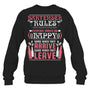 BlackSweatshirtBartenderRulesEveryoneMakesMeHappyGiftForBartender