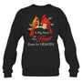 BlackSweatshirtCardinalMemorialABigPieceOfMyHeartLivesInHeaven
