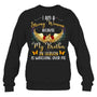 BlackSweatshirtIAmAStrongWomanBecauseMyBrotherInHeavenWatchingMeHeaven