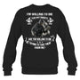 BlackSweatshirtImWillingToDieForMyRightGiftForVeteran