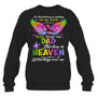 BlackSweatshirtInRaindropLandingMemoryOfDadAngelKnowHeavenBeautifulPlaceMemoriesHeaven