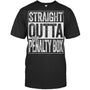 BlackTshirtStraightOuttaThePenaltyBoxGiftForIceHockeyFanIceHockeyPlayerV3