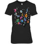 BlackWomanTshirtDragonTreeGiftForDragonLovers