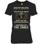 BlackWomanTshirtPTSDYouNeverKnowWhatWeAreFightingGiftForVeteran