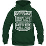 ForestGreenHoodieDefenseIDon_tGetManyGoalsGiftForIceHockeyFanIceHockeyPlayer