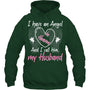 ForestGreenHoodieIHaveAnAngelInHeavenAndICallHimMyHusbandMemorialHeaven