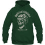 ForestGreenHoodieSpittinChicletsHockeyClubSkullGiftForIceHockeyFanIceHockeyPlayer