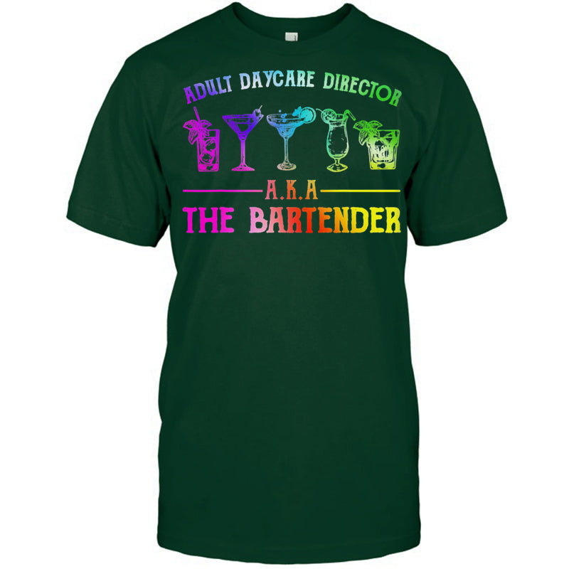 ForestGreenTshirtAdultDaycareDirectorA