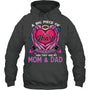 HeatherDarkGreyHoodieABigPieceOfMyHeartLivesInHeavenTheyAreMomAndDadHeaven
