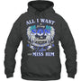 HeatherDarkGreyHoodieAllIWantIsForMySonInHeaven