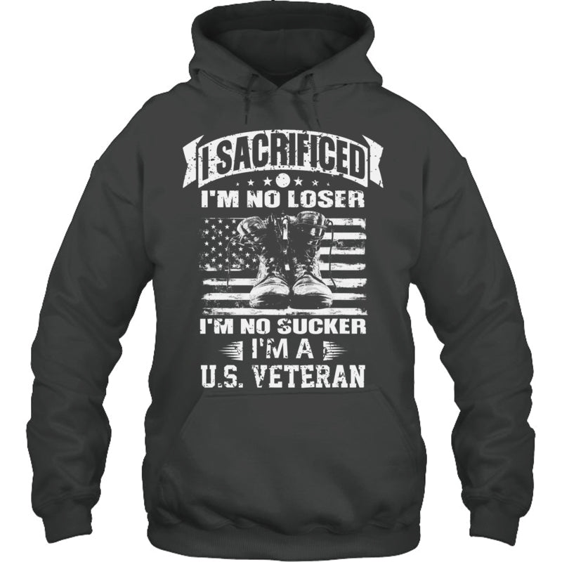 HeatherDarkGreyHoodieISacrificedI_mNoLoserI_mNoSuckerI_mAUSVeteranGiftForVeteran