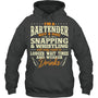 HeatherDarkGreyHoodieI_mABartenderNotADogGiftForBartender