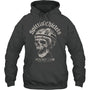 HeatherDarkGreyHoodieSpittinChicletsHockeyClubSkullGiftForIceHockeyFanIceHockeyPlayer