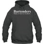 HeatherDarkGreyHoodieWomensBartendersMakeItFunToSwallowFunnyBartendingVneck1BartenderTShirt