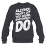 HeatherDarkGreySweatshirtFunnyBartenderHumorDrunkBartenderTShirt