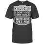 HeatherDarkGreyTshirtDefenseIDon_tGetManyGoalsGiftForIceHockeyFanIceHockeyPlayer