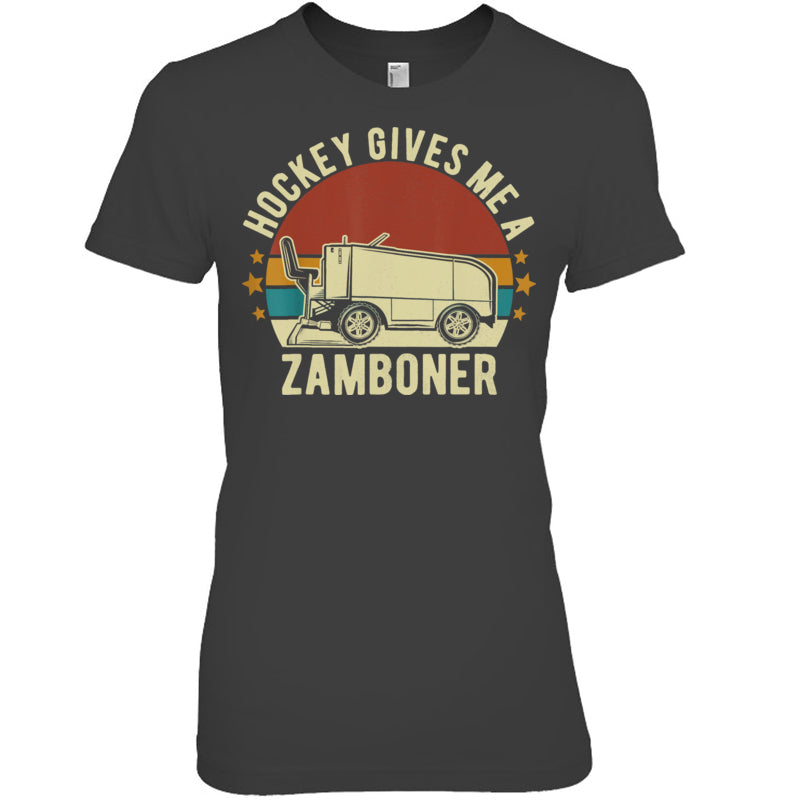 HeatherDarkGreyWomanTshirtHockeyGivesMeAZambonerFunnyGiftForIceHockeyFanIceHockeyPlayer