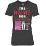 HeatherDarkGreyWomanTshirtI_mAMomAndABartenderNothingScaresMeGiftForBartenderV2