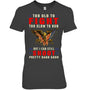 HeatherDarkGreyWomanTshirtTooOldToFightTooSlowToRunGiftForVeteran