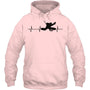 LightPinkHoodieIceHockeyHeartbeatGoalieGiftForIceHockeyFanIceHockeyPlayer
