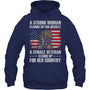NavyHoodieAFemaleVeteranStandsUpForHerCountryWomenMomGiftForVeteran