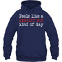 NavyHoodieFunnyHockeyFeelsLikeAPenaltyBoxDayBestGiftForIceHockeyFanIceHockeyPlayer