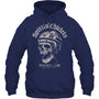 NavyHoodieSpittinChicletsHockeyClubSkullGiftForIceHockeyFanIceHockeyPlayer