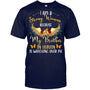 NavyTshirtIAmAStrongWomanBecauseMyBrotherInHeavenWatchingMeHeaven