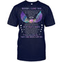 NavyTshirtWhenILostYouYesMyHeartIsBrokenThatCameWhenILostYouHeavenMemorialGift